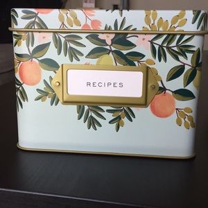 Rifle Paper Co Recipe Box